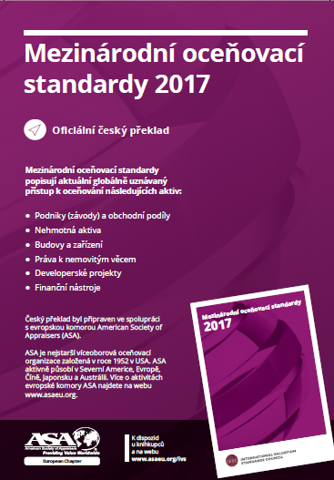 Czech translation of international valuation standards 2017